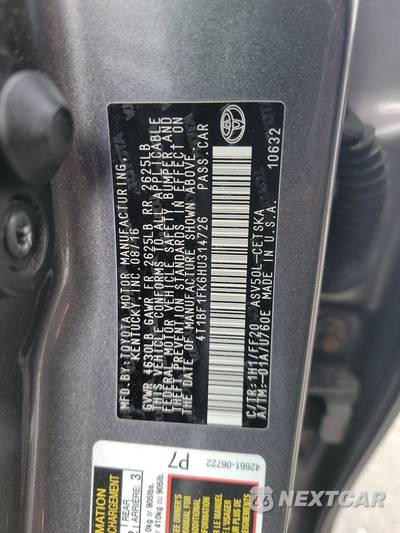 2017 Toyota Camry SE - zdjęcie 14 z 37 - miniatura
