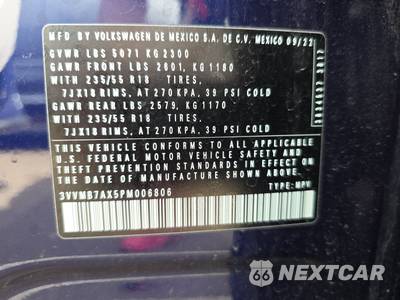 2023 Volkswagen Tiguan SE - zdjęcie 14 z 27 - miniatura
