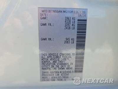 2024 Nissan Altima S - zdjęcie 14 z 32 - miniatura