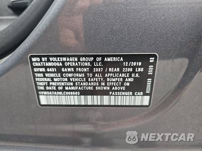 2020 Volkswagen Passat 2.0T SE - zdjęcie 14 z 24 - miniatura