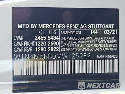 2021 Mercedes-Benz AMG GLB 35 4MATIC - zdjęcie 15 z 18 - miniatura