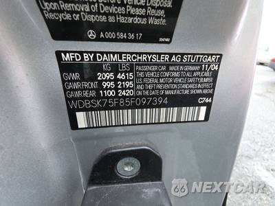 2005 Mercedes-Benz SL 500 - zdjęcie 14 z 23 - miniatura