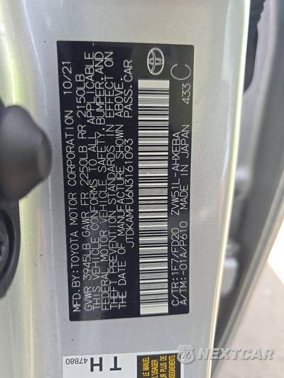 2022 Toyota Prius LE - zdjęcie 14 z 32 - miniatura