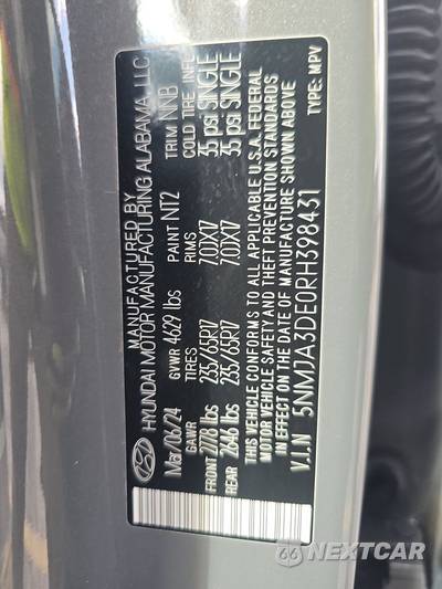 2024 Hyundai Tucson SE - zdjęcie 15 z 22 - miniatura