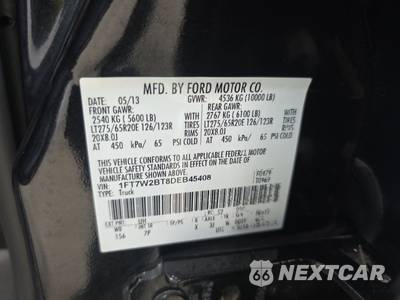 2013 Ford Super Duty F-250 Platinum Crew Cab Medium Bed - zdjęcie 14 z 19 - miniatura