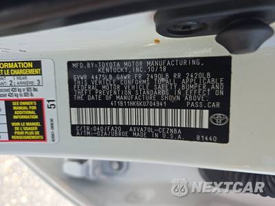 2019 Toyota Camry LE - zdjęcie 14 z 46 - miniatura