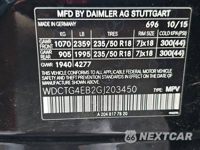 2016 Mercedes-Benz GLA 250 - zdjęcie 14 z 40 - miniatura