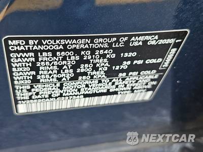 2020 Volkswagen Atlas Cross Sport V6 SE w/Technology R-Line - zdjęcie 14 z 29 - miniatura