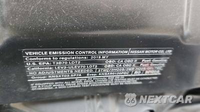 2019 Nissan Pathfinder SV - zdjęcie 21 z 37 - miniatura