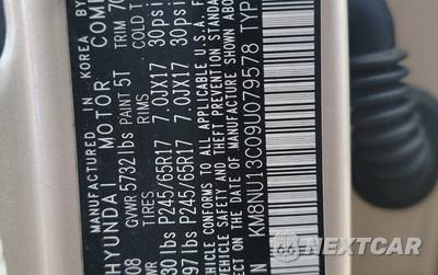2009 Hyundai Veracruz GLS - zdjęcie 14 z 33 - miniatura