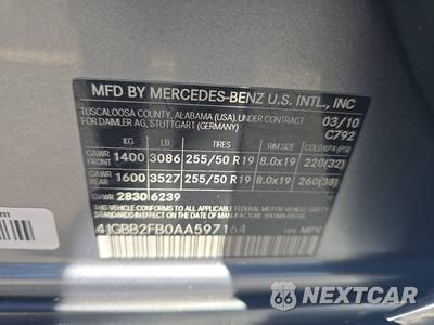 2010 Mercedes-Benz ML 350 BlueTEC - zdjęcie 14 z 27 - miniatura