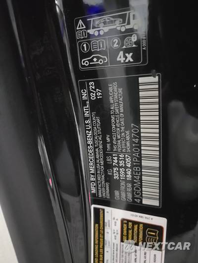 2023 Mercedes-Benz EQS 580 4MATIC SUV - zdjęcie 15 z 22 - miniatura