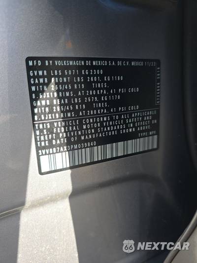 2023 Volkswagen Tiguan SE R-Line Black - zdjęcie 14 z 20 - miniatura