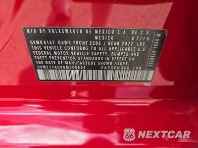 2016 Volkswagen Golf 1.8T S Hatchback - zdjęcie 15 z 19 - miniatura