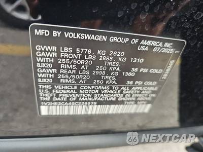 2025 Volkswagen Atlas Cross Sport 2.0T SE w/Technology - zdjęcie 14 z 31 - miniatura