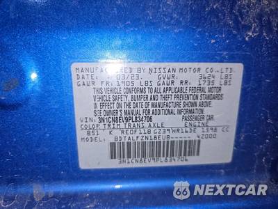 2023 Nissan Versa SV - zdjęcie 14 z 34 - miniatura