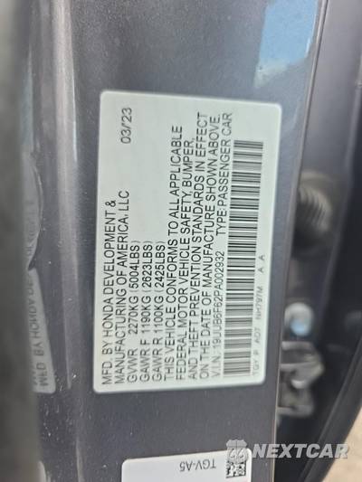 2023 Acura TLX w/Advance Pkg - zdjęcie 18 z 23 - miniatura