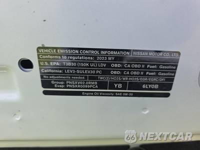 2023 Nissan Sentra SV - zdjęcie 18 z 21 - miniatura