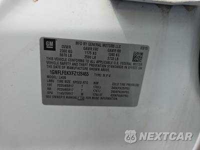 2015 Chevrolet Equinox LT 1LT - zdjęcie 14 z 19 - miniatura