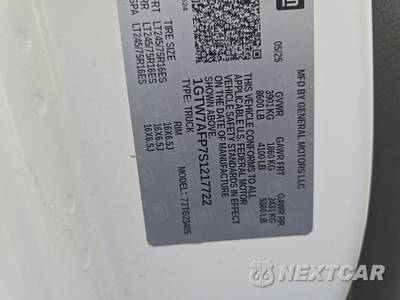 2025 GMC Savana 2500 Cargo Van 1WT 135.0" WB - zdjęcie 13 z 22 - miniatura