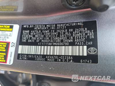 2021 Toyota Camry SE - zdjęcie 15 z 37 - miniatura