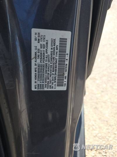2014 Honda Odyssey EX 118.1" WB - zdjęcie 14 z 25 - miniatura