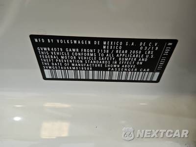 2019 Volkswagen Golf S Hatchback - zdjęcie 12 z 36 - miniatura