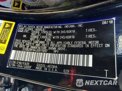 2018 Toyota Highlander LE Plus - zdjęcie 44 z 44 - miniatura