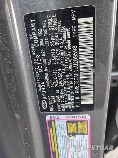 2020 Hyundai Tucson Sport - zdjęcie 14 z 29 - miniatura