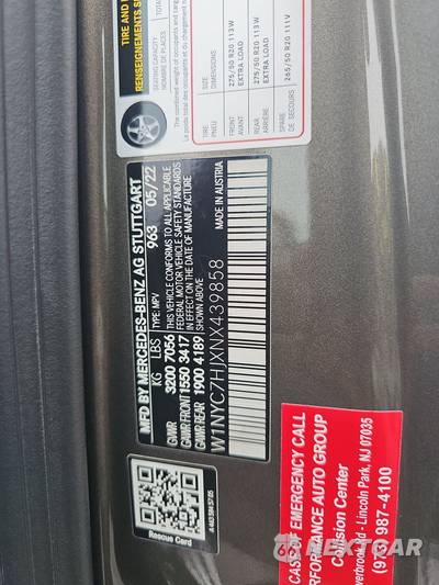 2022 Mercedes-Benz AMG G 63 4MATIC - zdjęcie 14 z 22 - miniatura