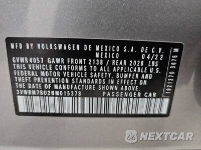2022 Volkswagen Jetta Sport - zdjęcie 14 z 24 - miniatura