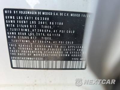 2021 Volkswagen Tiguan SE - zdjęcie 17 z 21 - miniatura