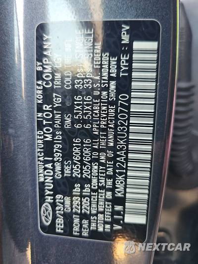 2019 Hyundai Kona SE - zdjęcie 14 z 46 - miniatura
