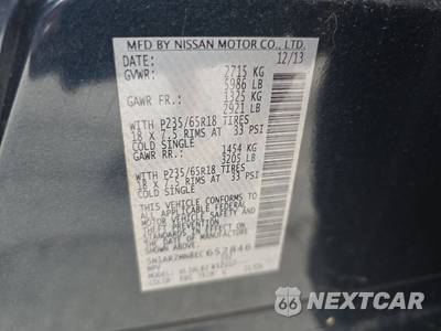 2014 Nissan Pathfinder S - zdjęcie 15 z 18 - miniatura