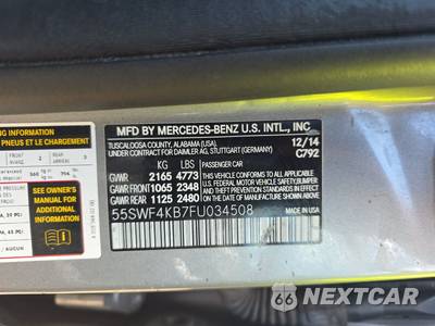 2015 Mercedes-Benz C 300 4MATIC Sedan - zdjęcie 14 z 34 - miniatura