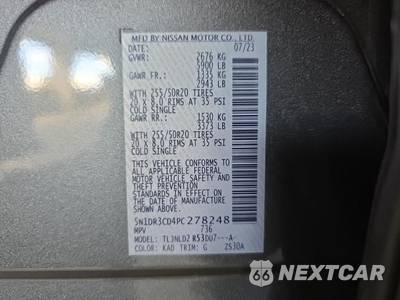 2023 Nissan Pathfinder SL - zdjęcie 16 z 27 - miniatura