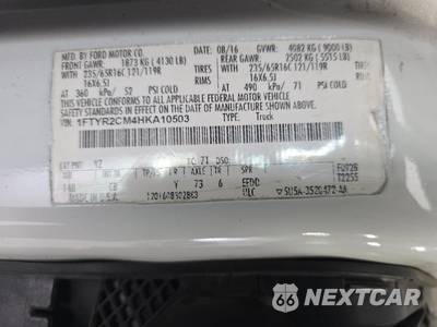2017 Ford Transit 250 Cargo Van w/RH Sliding Door Medium Roof 147.6" WB - zdjęcie 15 z 44 - miniatura