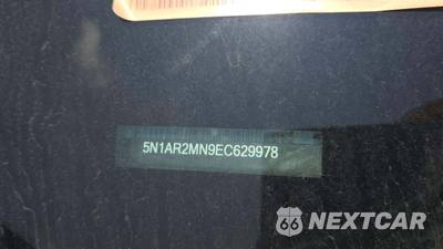2014 Nissan Pathfinder Platinum - zdjęcie 21 z 26 - miniatura