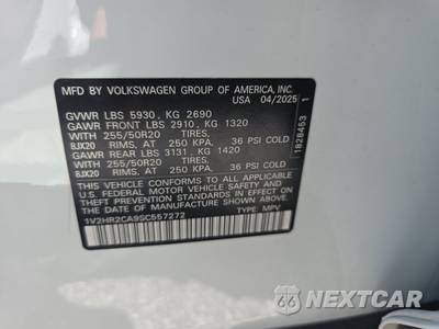 2025 Volkswagen Atlas 2.0T SE w/Technology - zdjęcie 15 z 22 - miniatura