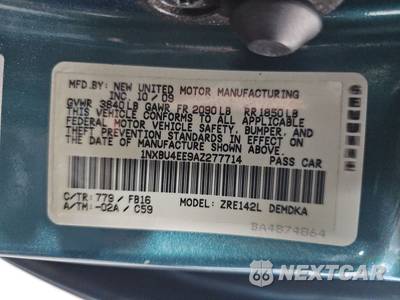 2010 Toyota Corolla - zdjęcie 14 z 41 - miniatura