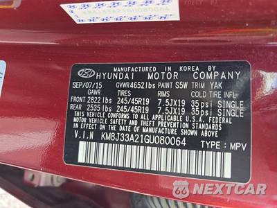 2016 Hyundai Tucson Limited - zdjęcie 7 z 48 - miniatura