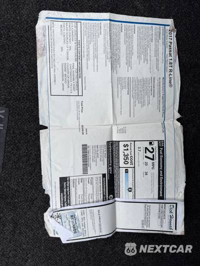 2017 Volkswagen Passat 1.8T R-Line w/Comfort Pkg - zdjęcie 43 z 43 - miniatura