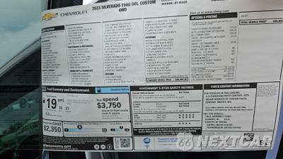 2023 Chevrolet Silverado 1500 Custom Extended Cab Medium Bed 1CX - zdjęcie 11 z 30 - miniatura