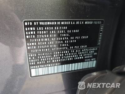2023 Volkswagen Taos S - zdjęcie 14 z 23 - miniatura