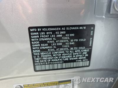 2017 Volkswagen Touareg Wolfsburg - zdjęcie 14 z 26 - miniatura