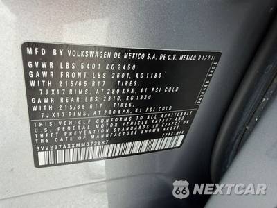 2021 Volkswagen Tiguan SE - zdjęcie 39 z 42 - miniatura