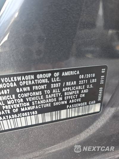 2018 Volkswagen Passat 2.0T R-Line - zdjęcie 14 z 21 - miniatura