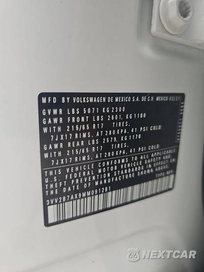 2021 Volkswagen Tiguan SE - zdjęcie 14 z 18 - miniatura