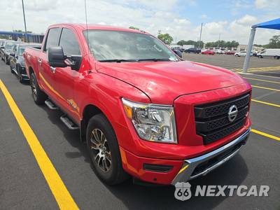 2021 Nissan TITAN SV Crew Cab Short Bed - zdjęcie 3 z 18 - miniatura