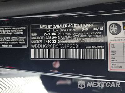2015 Mercedes-Benz S 550 Sedan - zdjęcie 14 z 33 - miniatura